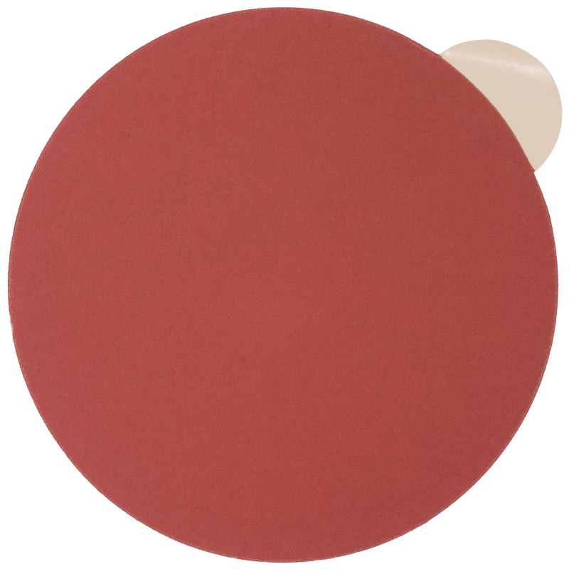 6" 120# Grit Rhynalox Red Line Premium PSA Sanding Disc