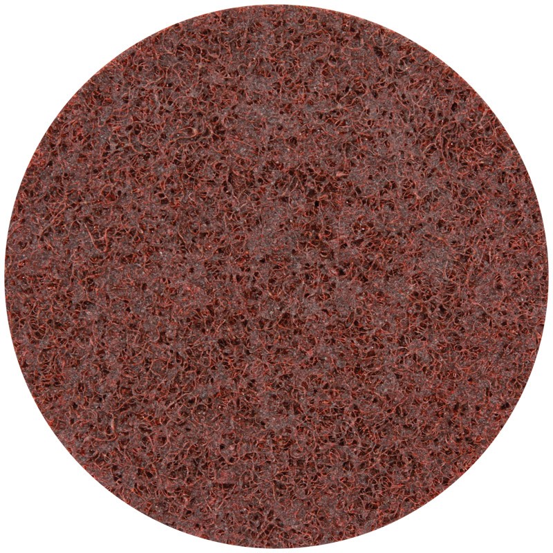 7" Medium (Maroon) Hook and Loop Surface Conditioning Disc