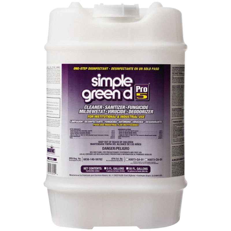 Simple Green® Pro 5® Disinfectants, 5 Gal.