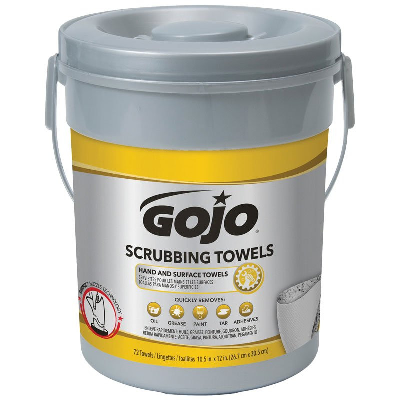 Gojo® Hand & Surface Wipes, 72/Bucket
