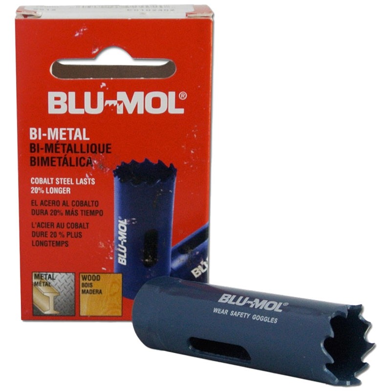 3/4" Blu-Mol Bimetal Holesaw