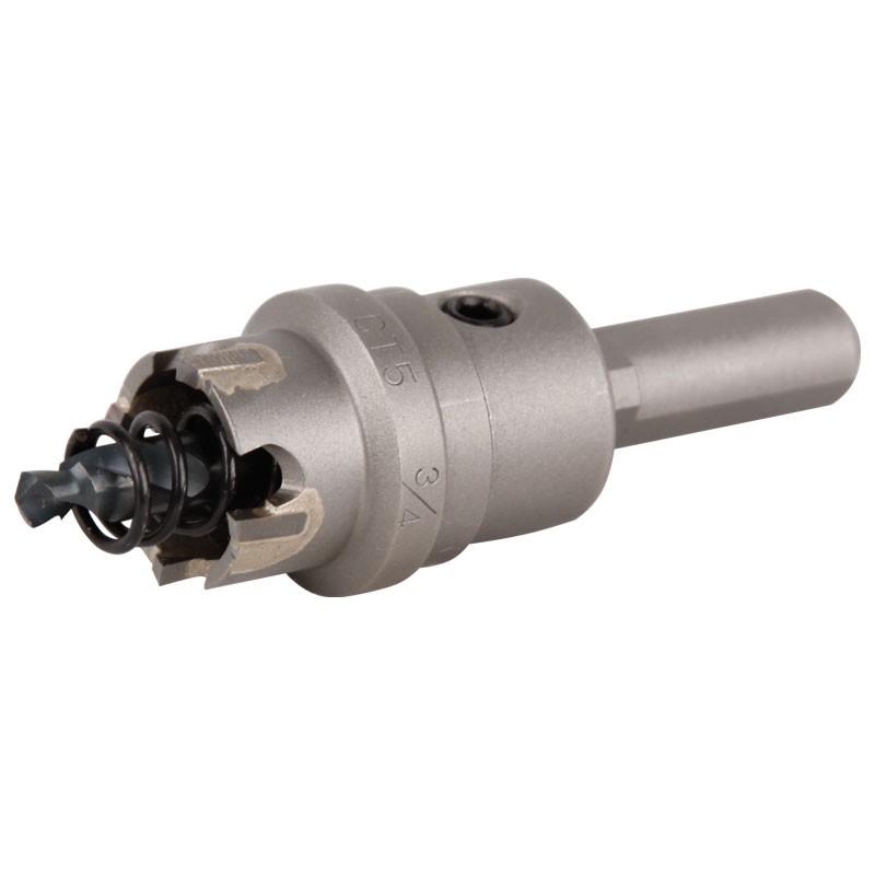 3/4" CT5 Carbide Tipped Hole Saw - 3/16" Cutting Depth - 3/8" Shank