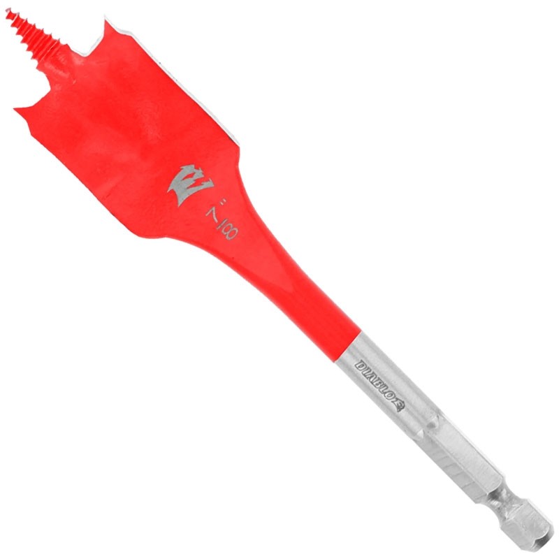 7/8" x 4" Diablo Speed Demon Spade Point Wood Bit