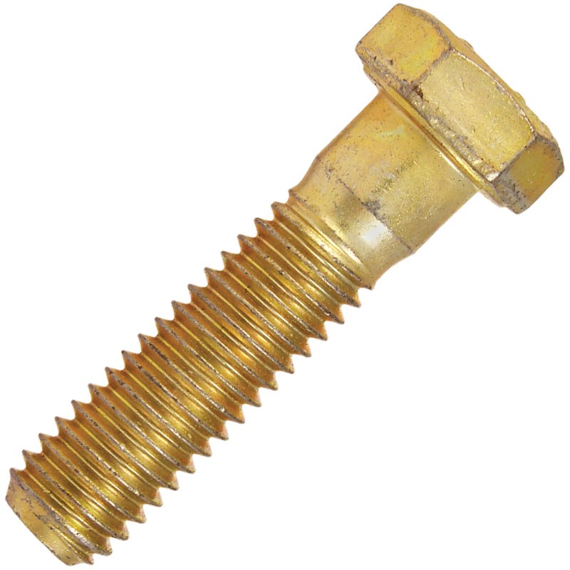 5/8-11 X 3 HEX CAP SCREW GR 8 ZINC/YELLOW