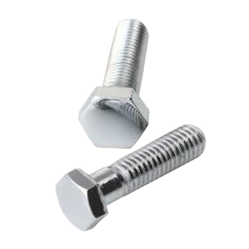 1-8 X 9 IN. HEX BOLT A307 ZINC PLATED