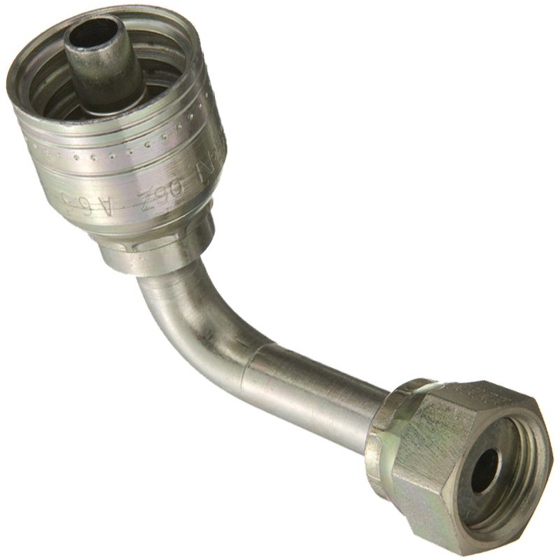 08Z-A68 1/2H X 1/2T FEMALE FOR-SEALSWIVEL LONG DROP 90 TUBE ELBOW Z-SERIES