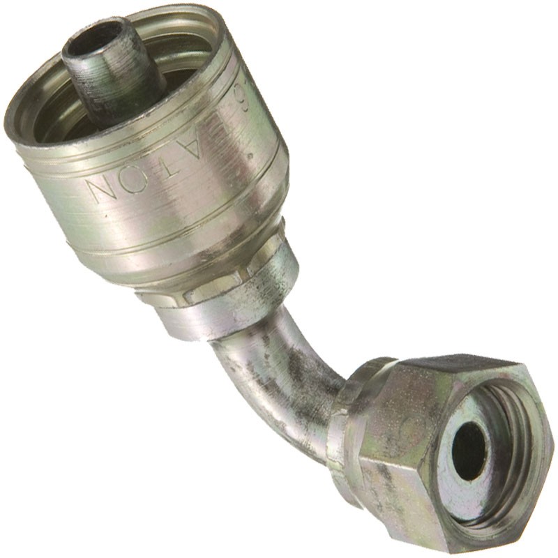 04Z-A26 1/4H X 3/8T FEMALE FOR-SEALSWIVEL SHORT DROP 90 TUBE ELBOW Z-SERIES