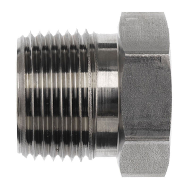 1/2" x1/8" Hex Bushing, Steel