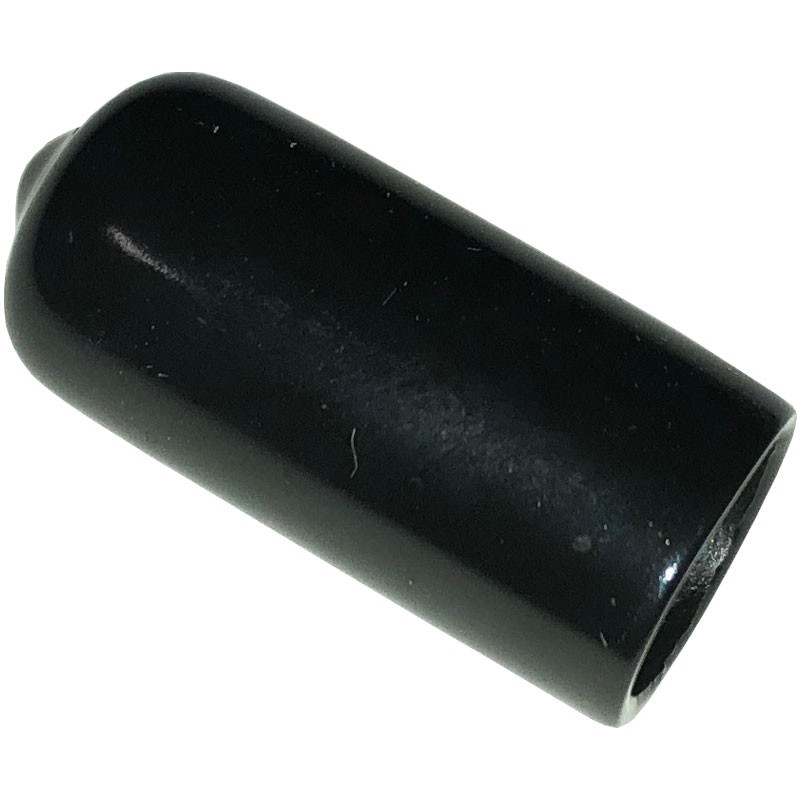 .468" ID x 1" Length Black Vinyl Cap