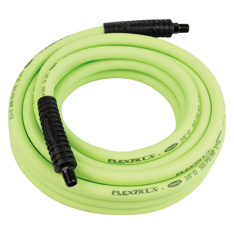 3/8" x 25' #300 Flexzilla Air Hose with 1/4" MPT Ends