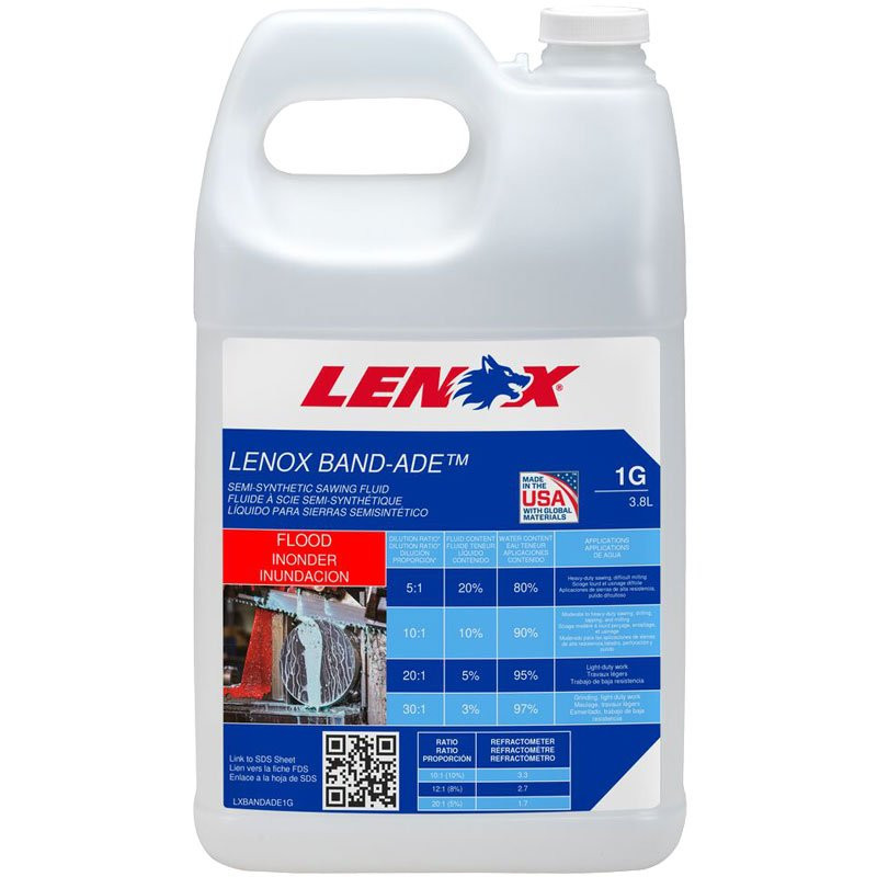 Lenox® Band-Ade® Sawing Fluid, 1 Gallon