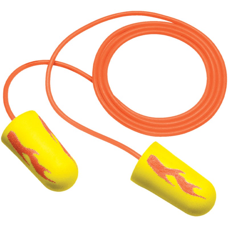 E-A-Rsoft™ Corded Neon Yellow Blasts™ Foam Earplugs