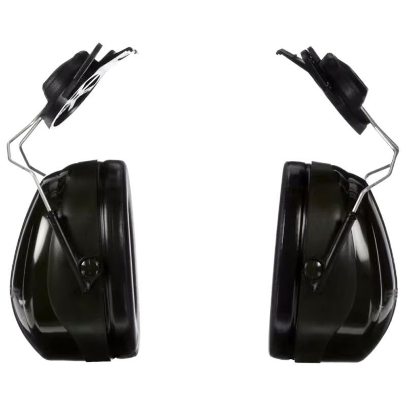 3M™ PELTOR™ Optime™ 101 Earmuffs, 24 dB NRR, Hard Hat Attached, Black