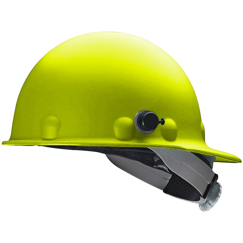 FIBRE METAL E2QSW HI VIS YELLOW HARD HAT