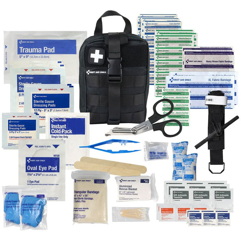 Attach and Release First Aid Kit, 165 Piece