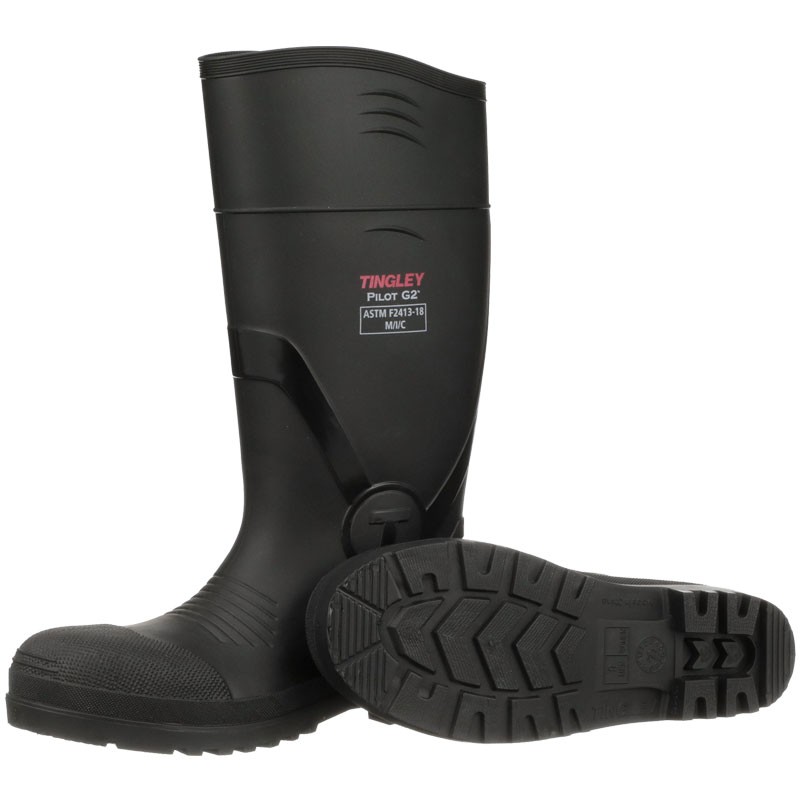 Tingley Safety Toe PVC Boot, Size 14