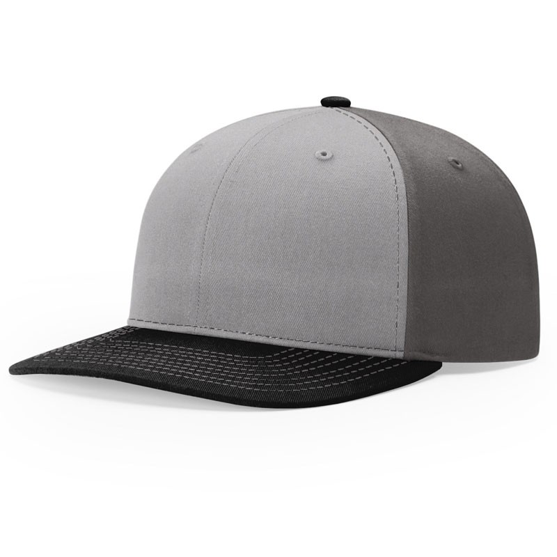 TWILL BACK TRUCKER CAP - CHARCOAL/WHITE