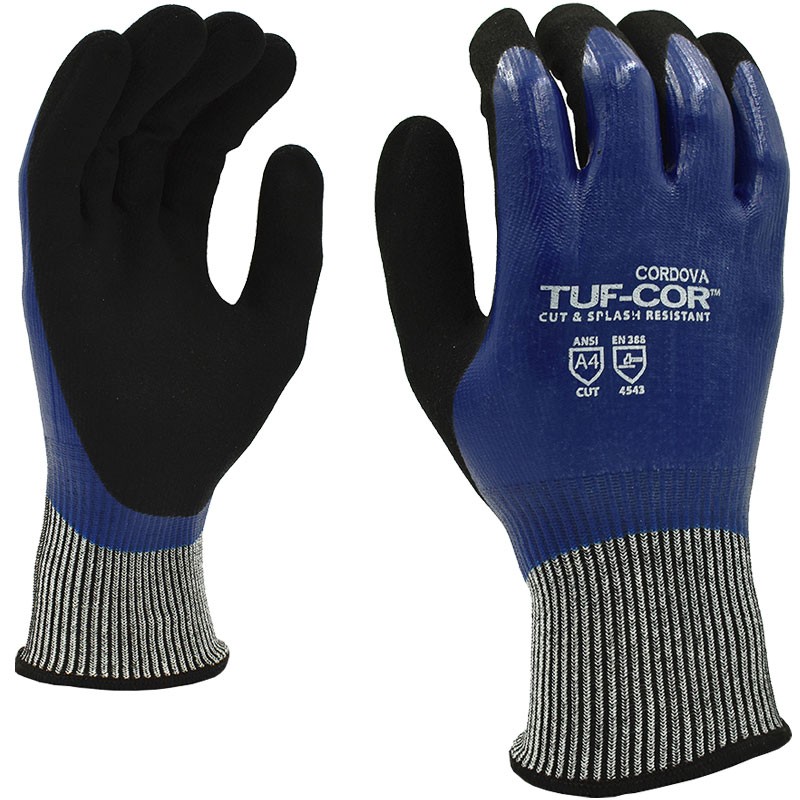 TUF-COR™ HPPE, Cut & Splash Resistant Gloves, 13-Gauge, X-Large
