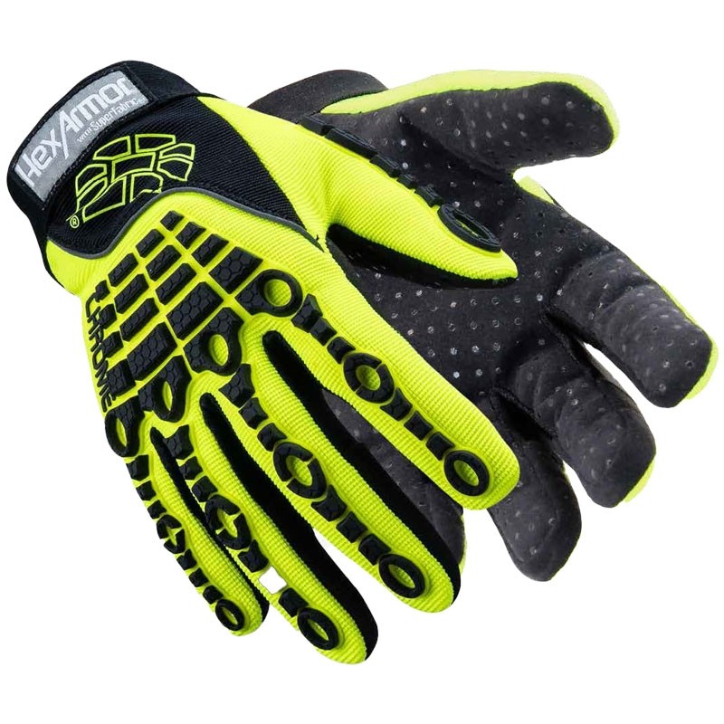 HexArmor® Chrome Series® 4026 Glove, Impact Protection, SuperFabric® Palm, X-Large