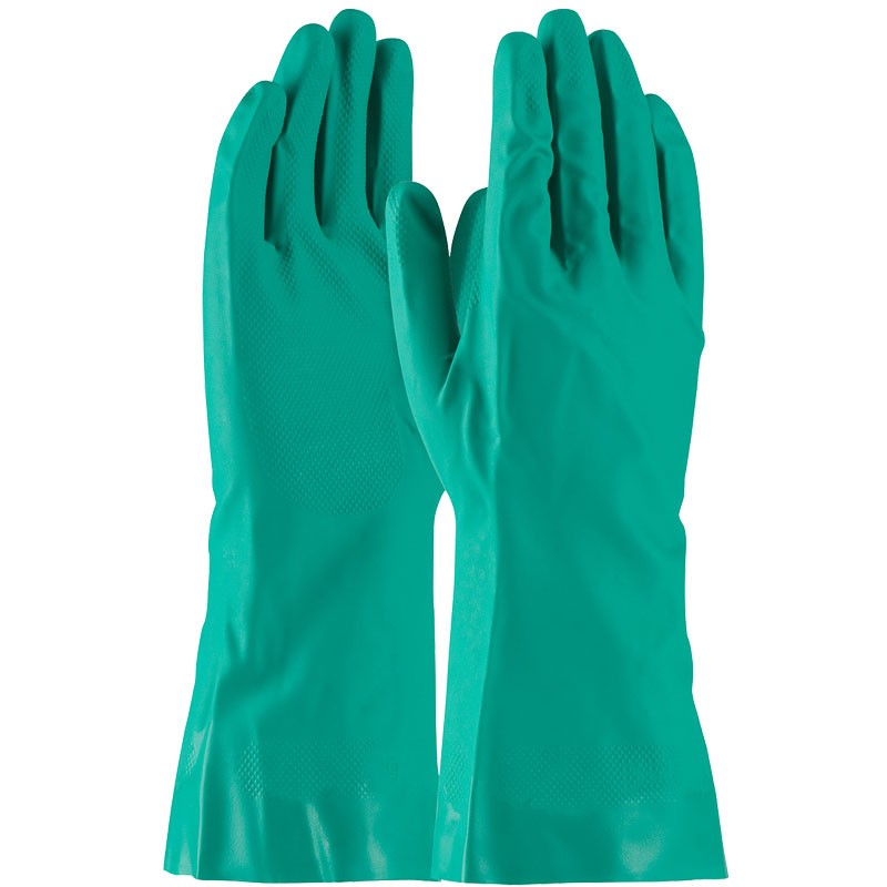 50N160G-2XL 15 MIL 13 IN. NITRILE GLOVESFLOCK LINED 2XL