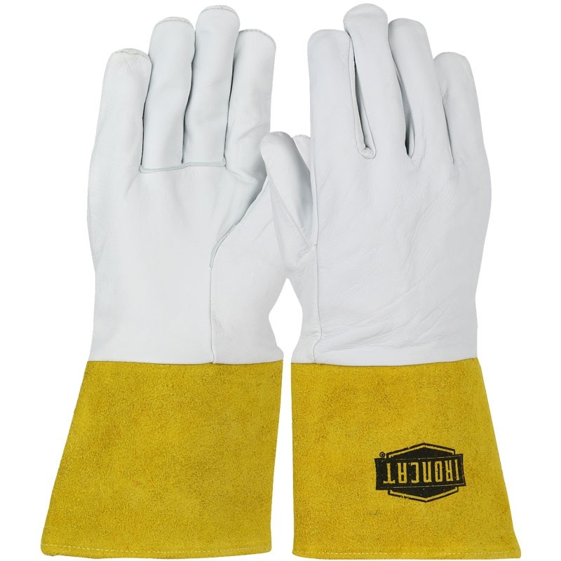 Premium Top Grain Goatskin TIG Welding Glove, Kevlar Stitching, Medium