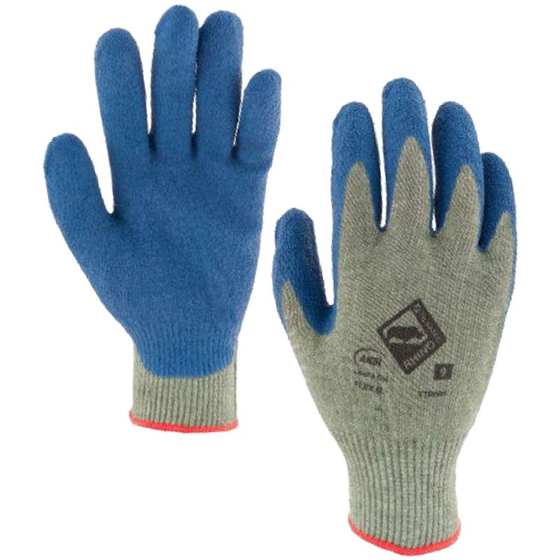 RhinoYarn® Cut-Resistant Glove, Latex Coated Palm, Medium