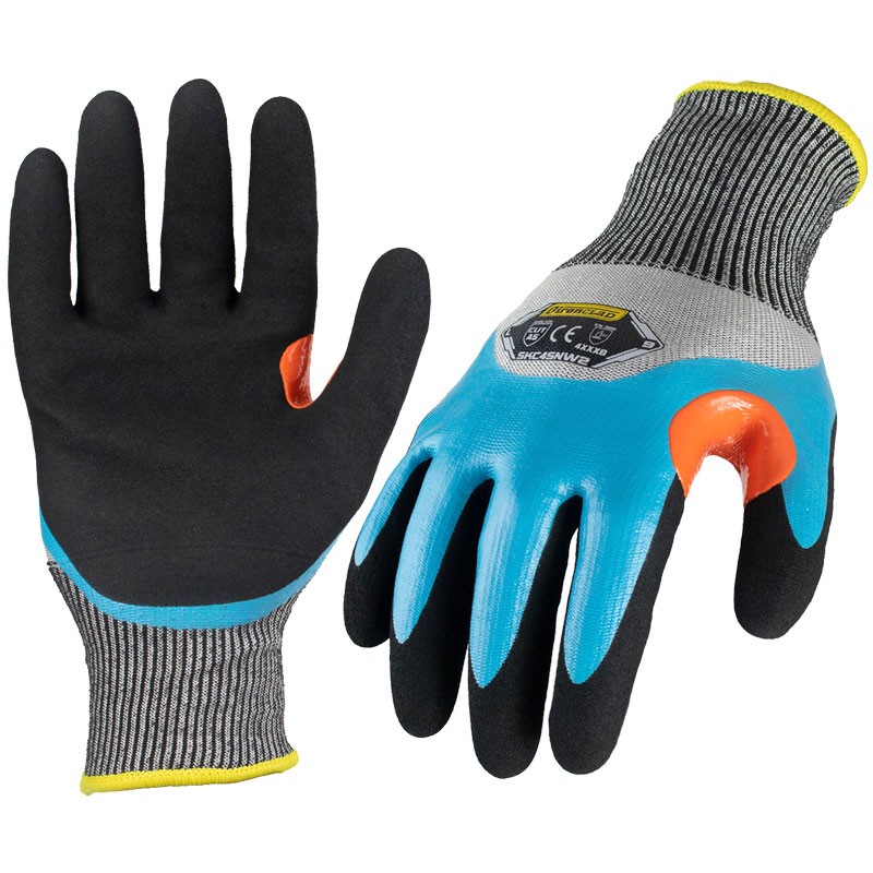Command™ HPPE Winter Glove, 3/4 Nitrile Dip, Nitrile Microsurface Grip, Touchscreen Compatible, 2-XL