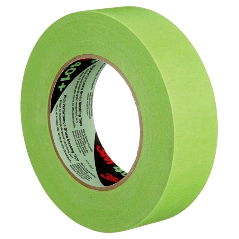 401+ 36 mm x 55 m x High Performance Masking Tape, Green