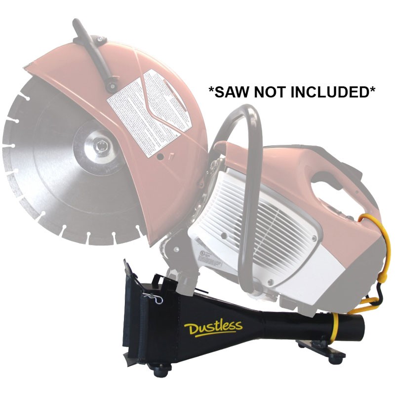 Dustless® DustBull™ Gas Powered Cutoff Saw Dust Containment Shroud