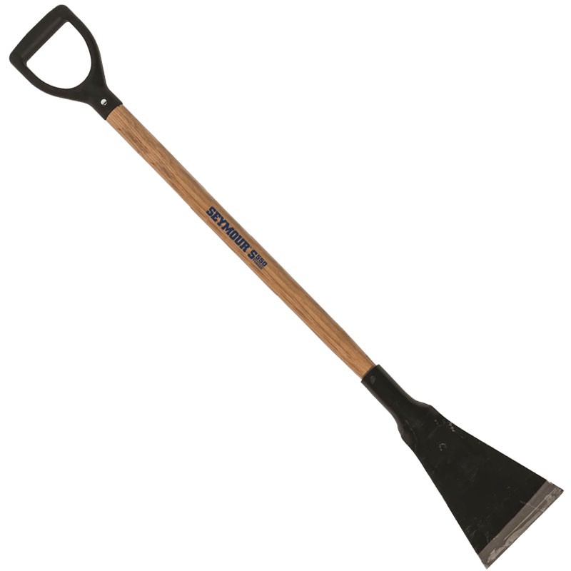 7" SuperScraper™ - 36" Wooden Handle with D-Grip