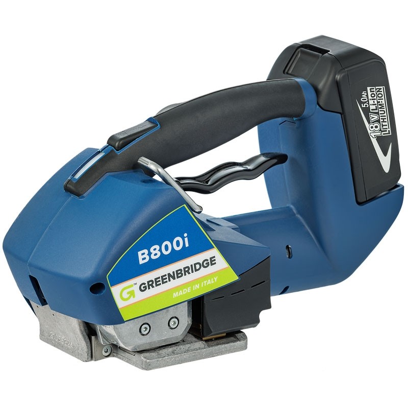 B800 Battery Powered Poly Strapping Tensioner / Weld Tool, 800 Lbs. Max Tension