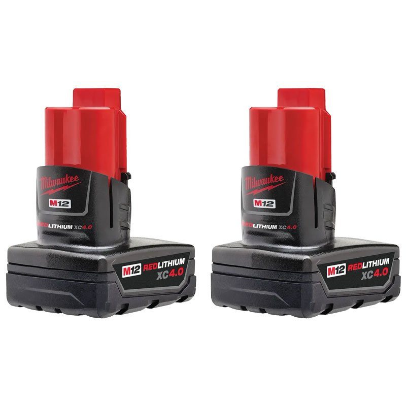 M12™ REDLITHIUM™ XC4.0 Battery Two Pack