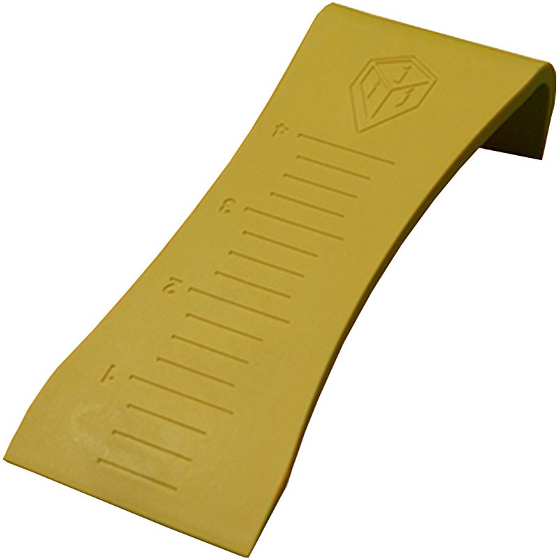L-WEDGE W/MOLDED RULER