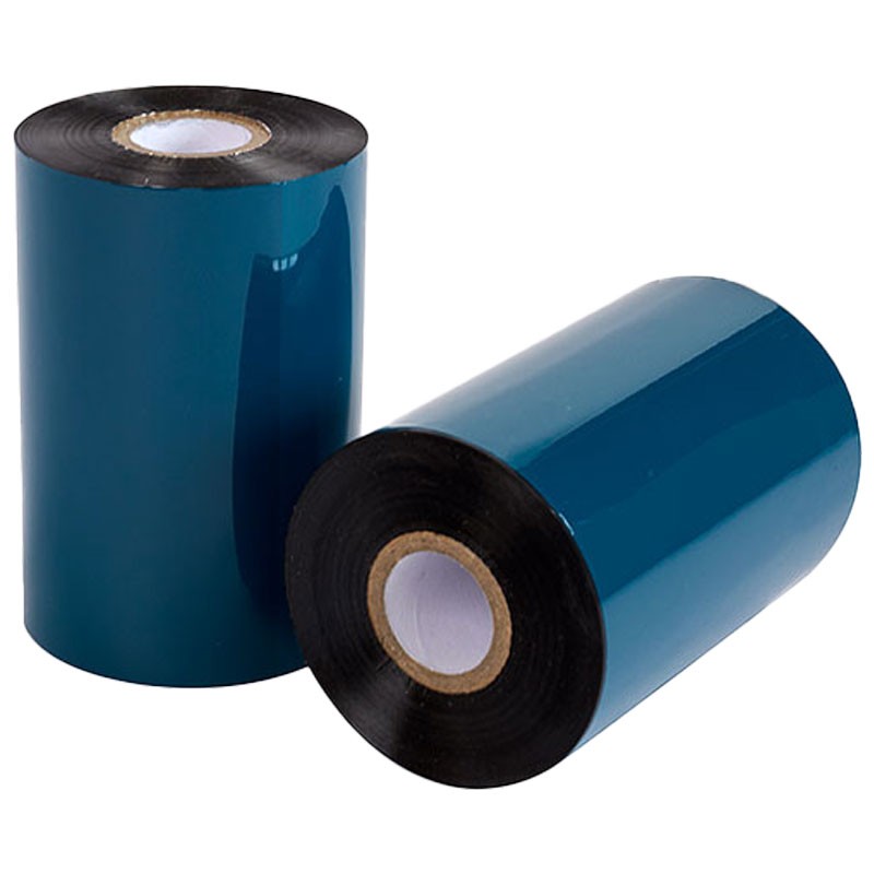4.33" x 1476' (110mm x 450m) Wax Thermal Transfer Printer Ribbon, Zebra Style