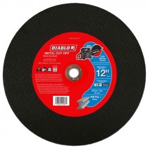12" x 1/8" x 20MM Diablo High Speed Metal Cut-Off Wheel, 6350 RPM