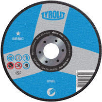 4-1/2" x 1/8" x 7/8" A30S-BF T27 Grinding Wheel for Carbon Steel (Max RPM 13,300)