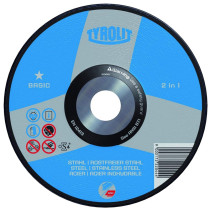 4-1/2" x .040" x 7/8" A60Q-BF Type1 Tyrolit™ Basic 2-in-1 Cut Off Wheel (Max RPM: 13,300)