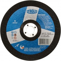 7" x 1/4" x 7/8" A30Q-BF Type 27 Basic 2-in1 Grinding Wheel (Max RPM: 8,600)