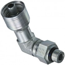 06Z-R70 3/8H X 5/8T MALE STRAIGHT THREAD O-RING SWIVEL 90 ELBOW Z-SERIES