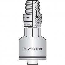 T2320N-0608 3/8H X 1/2T NPT Male Swivel - T2000 Series