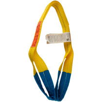 16'  x 4" Eye & Eye Polyester Web Sling, 2-Ply