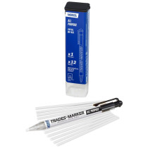 Markal® Trades-Marker®, White