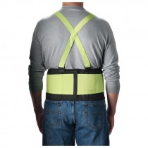 Hi-Vis Back Support, Hi-Vis Yellow, Medium