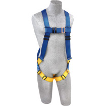3M™ Protecta® Back D-Ring Economy Harness, Pass-Through Leg Strap