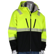 Class 3 Ripstop Black Bottom Premium Softshell Jacket, 2-XL