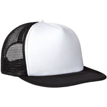 District ® White Flat Bill Snapback Trucker Cap