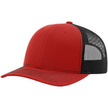 TRUCKERS CAP - RED/BLACK