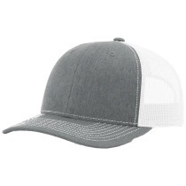 TRUCKER CAP - HEATHER GREY/WHITE