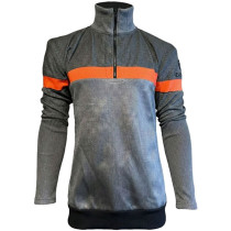 1/4 Zip Cut Resistant Jacket, 4" Collar, Mesh Back, 8XL