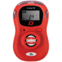 Protege ZM Single Gas Monitor, Red, Oxygen (O2) Sensor